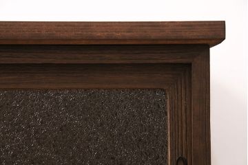 和製アンティーク　天板・脚付きリメイク　昭和レトロな雰囲気が魅力のローボード(テレビボード、収納棚、テレビ台)(R-048522)