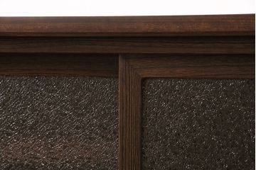 和製アンティーク　天板・脚付きリメイク　昭和レトロな雰囲気が魅力のローボード(テレビボード、収納棚、テレビ台)(R-048522)