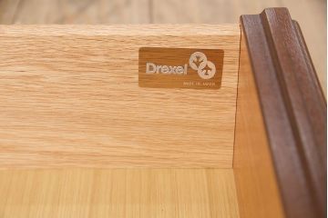 中古　DREXEL HERITAGE(ドレクセルヘリテイジ)　FRANCESCA(フランチェスカ)シリーズ　優美な佇まいの電話台(サイドテーブル、コンソールテーブル)(定価約27万円)(R-048525)