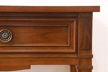 中古　DREXEL HERITAGE(ドレクセルヘリテイジ)　FRANCESCA(フランチェスカ)シリーズ　優美な佇まいの電話台(サイドテーブル、コンソールテーブル)(定価約27万円)(R-048525)