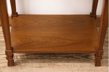 中古　DREXEL HERITAGE(ドレクセルヘリテイジ)　FRANCESCA(フランチェスカ)シリーズ　優美な佇まいの電話台(サイドテーブル、コンソールテーブル)(定価約27万円)(R-048525)