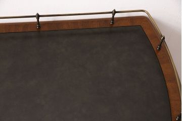 中古　DREXEL HERITAGE(ドレクセルヘリテイジ)　Et Cetera(エトセトラ)　マホガニー材　落ち着いた色合いのワゴン(トロリー、サイドテーブル)(定価約36万円)(R-048526)