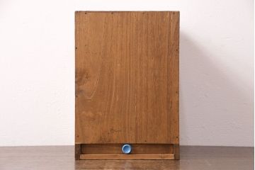 アンティーク家具　桐材　可愛らしい引手と上品な雰囲気が魅力の小引き出し(小物収納、卓上収納、引き出し、チェスト)(R-048533)