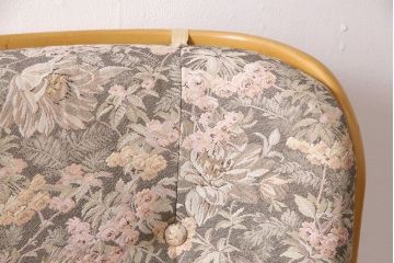 ヴィンテージ家具　ERCOL(アーコール)　エバーグリーン　エレガントな雰囲気漂う1人掛けイージーチェア(ラウンジチェア、アームチェア、椅子、ソファ、ビンテージ)(R-048539)