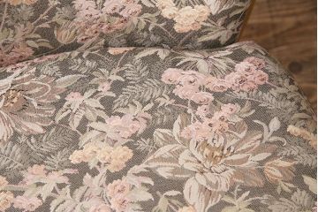 ヴィンテージ家具　ERCOL(アーコール)　エバーグリーン　エレガントな雰囲気漂う1人掛けイージーチェア(ラウンジチェア、アームチェア、椅子、ソファ、ビンテージ)(R-048539)