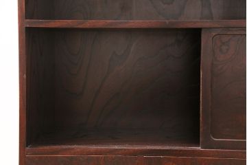 中古　伝統民芸家具　岩谷堂箪笥の上質な和の趣漂うサイドボード(収納棚、戸棚、食器棚、茶棚)(定価約50万円)(R-048547)