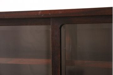 中古　伝統民芸家具　岩谷堂箪笥の上質な和の趣漂うサイドボード(収納棚、戸棚、食器棚、茶棚)(定価約50万円)(R-048547)