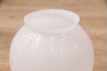 和レトロ　アンティーク照明　フリルシェードが可愛らしいペンダントライト(天井照明、吊り下げ照明、シェード)(R-048550)