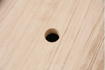 中古　総ケヤキ材　四尺　杢目が美しい!和の趣漂う重厚な佇まいの関西長火鉢(木製火鉢、囲炉裏)(R-048552)