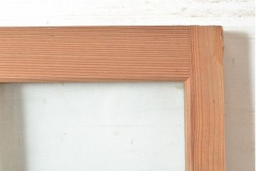 アンティーク建具　木本来の味わいが魅力的な杉材一枚板の扉(ドア、木製扉、木製ドア、建具)(R-048555)