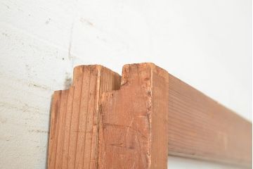 アンティーク建具　様々な採光と通風を感じることができる御簾戸2枚セット(建具、簾戸、簀戸、葭戸、夏障子、すど、葦戸)(R-048561)