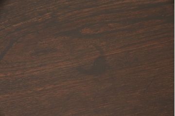 和製アンティーク　縞黒檀材の木目がアクセントになる上品な佇まいの茶棚(収納棚、飾り棚、戸棚)(R-048566)