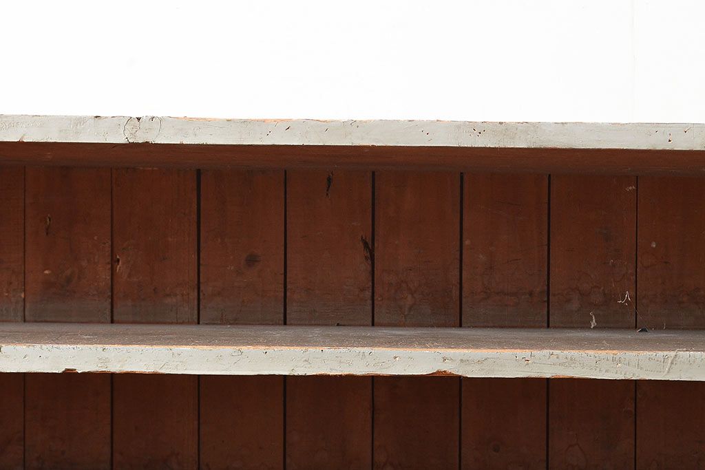 和製アンティーク　大きな下駄箱(収納棚、戸棚、靴箱)(R-048569)