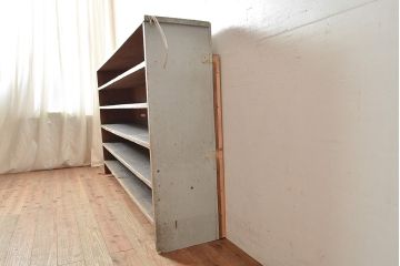 和製アンティーク　大きな下駄箱(収納棚、戸棚、靴箱)(R-048569)