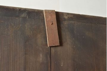 和製アンティーク　前面ヒノキ材　明治・大正期の重ね箪笥(水屋箪笥、収納箪笥、夜具箪笥、布団箪笥)(R-048571)