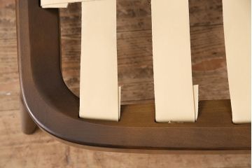 ヴィンテージ家具　ERCOL(アーコール)　花柄のファブリックが華やかな雰囲気の2人掛けソファ(2シーターソファ、アームソファ、ラブソファ、2Pソファ、ビンテージ)(R-048572)