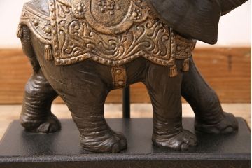 中古　FREDERICK COOPER(フレデッリック・クーパー)　斬新なデザインが高級感溢れるスタンドライト(スタンド照明、フロアスタンド)(R-048574)