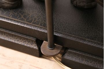 中古　FREDERICK COOPER(フレデッリック・クーパー)　斬新なデザインが高級感溢れるスタンドライト(スタンド照明、フロアスタンド)(R-048574)