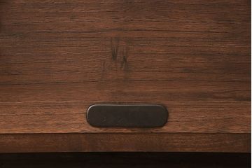 和製アンティーク　総桐材　当店リメイク　上手物!木の質感と木目が味わい深いローボード(テレビ台、ローチェスト、引き出し、衣装箪笥)(R-048579)