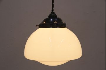 アンティーク照明　ユニークなフォルムがほっこりとする天井照明(ペンダントライト、吊り下げ照明)(R-048580)