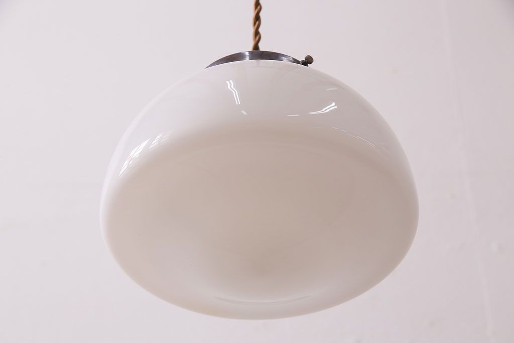 アンティーク照明　ユニークなフォルムがほっこりとする天井照明(ペンダントライト、吊り下げ照明)(R-048580)