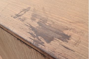 和製アンティーク　総桐材　梅の意匠が魅力の布団箪笥・上段(収納箪笥、桐箪笥、和箪笥、桐たんす)(R-048642)