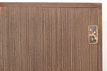 和製アンティーク　総桐材　梅の意匠が魅力の布団箪笥・上段(収納箪笥、桐箪笥、和箪笥、桐たんす)(R-048642)
