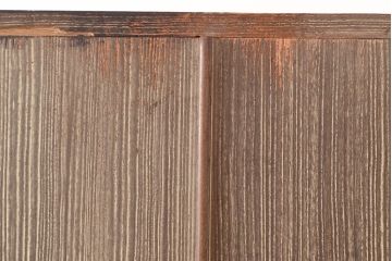 和製アンティーク　総桐材　梅の意匠が魅力の布団箪笥・上段(収納箪笥、桐箪笥、和箪笥、桐たんす)(R-048642)