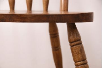 イギリスヴィンテージ　温かみのある雰囲気が魅力的なダイニングチェア(イス、椅子、ビンテージ)(R-048651)