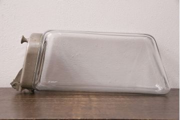 アンティーク雑貨　戦前　PERFECTVESSEL　雑貨屋さんのようなお洒落なディスプレイが叶うたばこ瓶(ガラス瓶、ガラスビン、タバコ瓶)(R-048660)