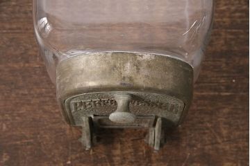 アンティーク雑貨　戦前　PERFECTVESSEL　雑貨屋さんのようなお洒落なディスプレイが叶うたばこ瓶(ガラス瓶、ガラスビン、タバコ瓶)(R-048661)
