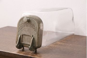 アンティーク雑貨　戦前　PERFECTVESSEL　雑貨屋さんのようなお洒落なディスプレイが叶うたばこ瓶(ガラス瓶、ガラスビン、タバコ瓶)(R-048661)