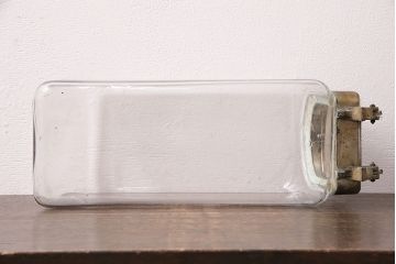 アンティーク雑貨　戦前　PERFECTVESSEL　雑貨屋さんのようなお洒落なディスプレイが叶うたばこ瓶(ガラス瓶、ガラスビン、タバコ瓶)(R-048661)