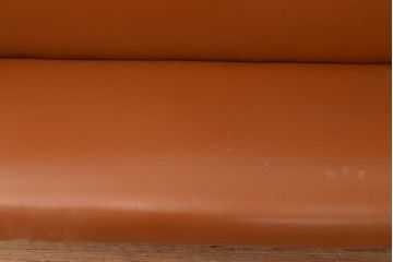 アンティーク家具　ナラ材　昭和レトロな佇まいが魅力のベンチ(長椅子、2人掛けソファ)(R-048664)