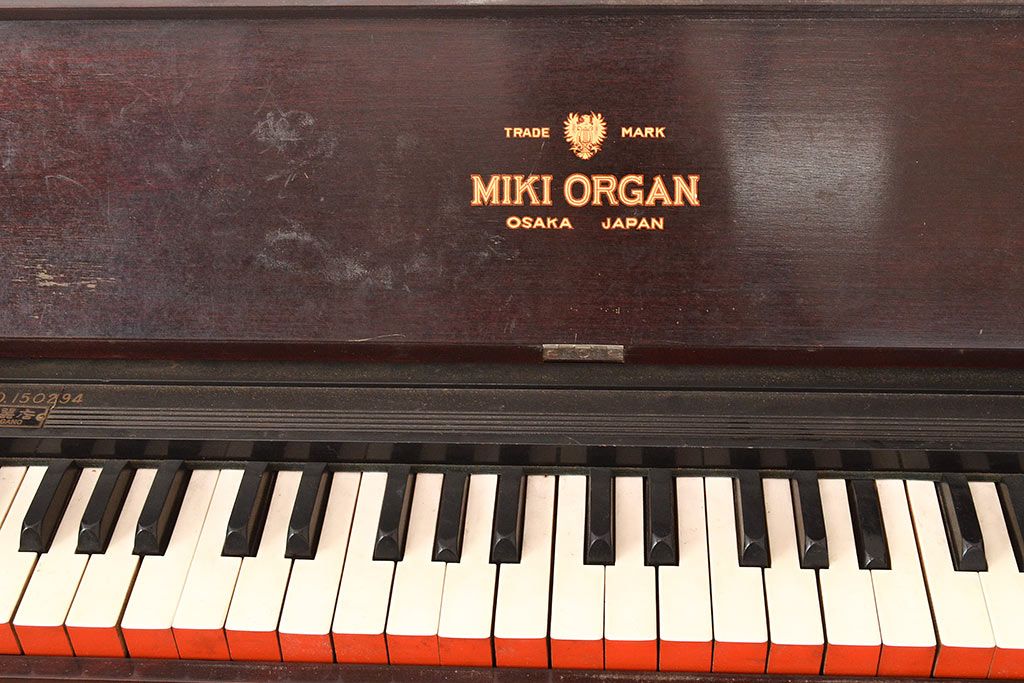 木製　木のぬくもり　昭和家具風 Organオルガン 木製 木のぬくもり 昭和家具風 Organオルガン