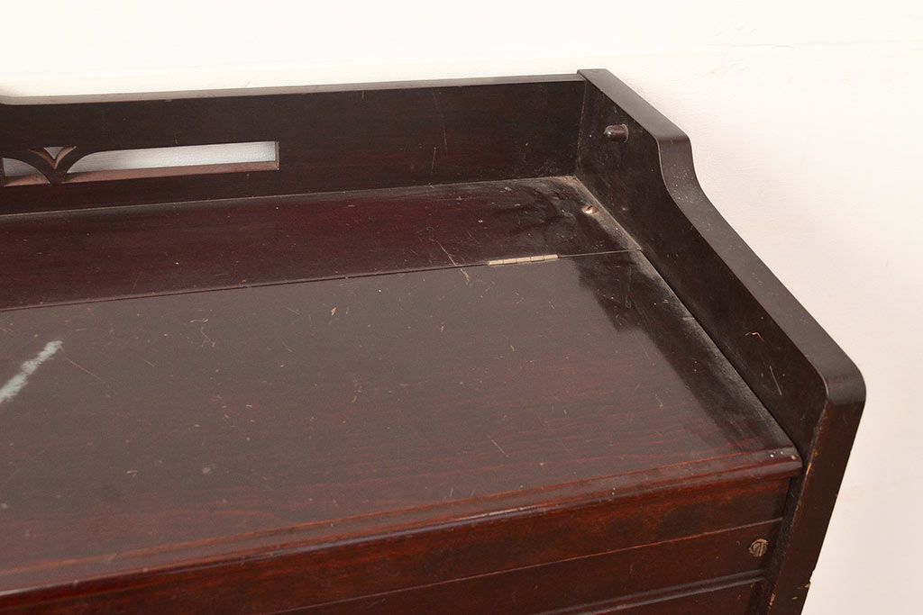 【ジャンク品】　昭和初期　MIKI ORGAN(ミキオルガン)　レトロな雰囲気漂うオルガン　(R-048665)