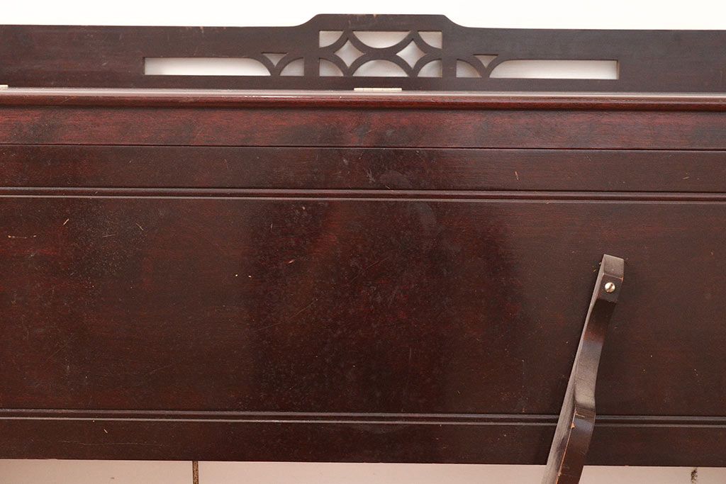 【ジャンク品】　昭和初期　MIKI ORGAN(ミキオルガン)　レトロな雰囲気漂うオルガン　(R-048665)