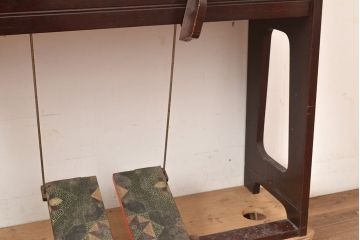 【ジャンク品】　昭和初期　MIKI ORGAN(ミキオルガン)　レトロな雰囲気漂うオルガン　(R-048665)