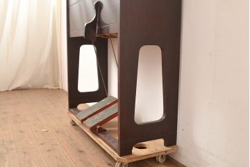 【ジャンク品】　昭和初期　MIKI ORGAN(ミキオルガン)　レトロな雰囲気漂うオルガン　(R-048665)