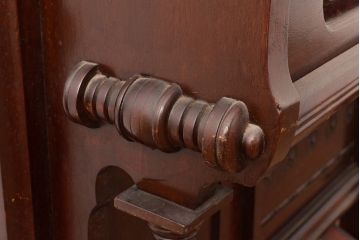 アンティーク雑貨　ジャンク品　大正〜昭和初期　YAMAHA(ヤマハ、山葉)　浜松　クラシカルな雰囲気漂うオルガン(YAMAHA ORGAN)(R-048666)