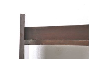 和製アンティーク　特大サイズが嬉しいラワン材製の本棚(ブックシェルフ、オープンラック)(R-048674)