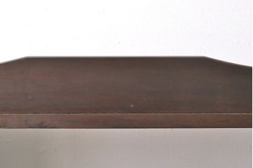 和製アンティーク　特大サイズが嬉しいラワン材製の本棚(ブックシェルフ、オープンラック)(R-048674)