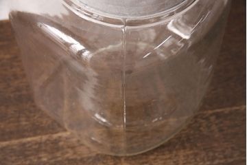 レトロ雑貨　駄菓子屋さんにあるような昔懐かしいガラス瓶(ガラスビン)(R-048678)