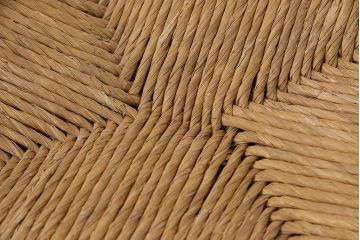 【簡易リペア限定品】ヴィンテージ　松本民芸家具　初期モデル　ラッシ座面がおしゃれ!素朴な木肌が味わい深いスツール2脚セット(チェア、椅子、イス、ビンテージ、バラ売り可能)(R-048716)