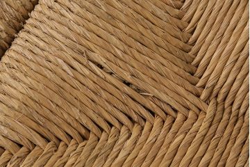 【簡易リペア限定品】ヴィンテージ　松本民芸家具　初期モデル　ラッシ座面がおしゃれ!素朴な木肌が味わい深いスツール2脚セット(チェア、椅子、イス、ビンテージ、バラ売り可能)(R-048717)
