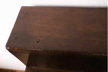 アンティーク家具　関西　前板ケヤキ材　ヒノキ材　経年の味わいを感じる重ね階段箪笥(和箪笥、時代箪笥)(R-048719)