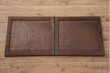 和製アンティーク 品のある佇まいが魅力的なケヤキ材製の帳場箪笥(時代箪笥、整理箪笥)(R-048722)