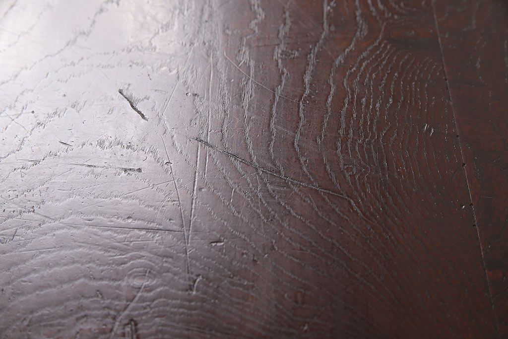 和製アンティーク 品のある佇まいが魅力的なケヤキ材製の帳場箪笥(時代箪笥、整理箪笥)(R-048722)