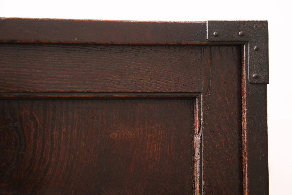 和製アンティーク 品のある佇まいが魅力的なケヤキ材製の帳場箪笥(時代箪笥、整理箪笥)(R-048722)