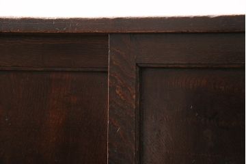 和製アンティーク 品のある佇まいが魅力的なケヤキ材製の帳場箪笥(時代箪笥、整理箪笥)(R-048722)